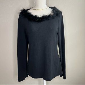 Black long sleeve sweater size XL